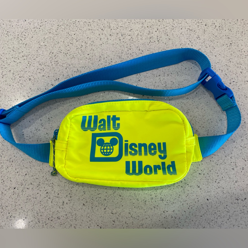 Walt Disney World neon Fanny pack. Barely used.